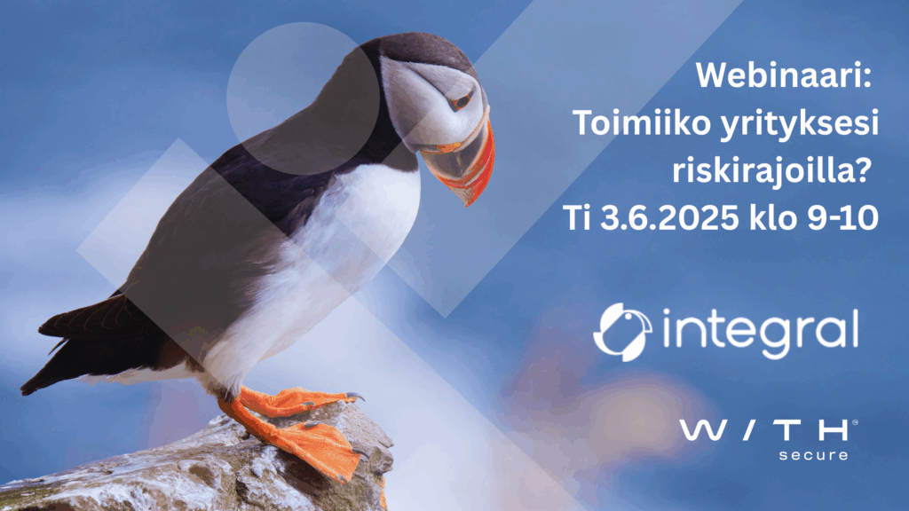 Webinaari: Toimiiko yrityksesi riskirajoilla?